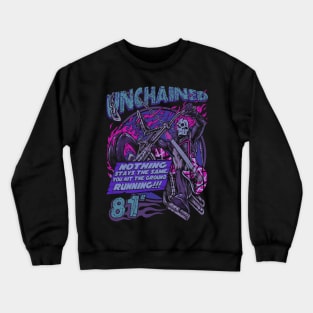 "UNCHAINED" (VIOLETS) Crewneck Sweatshirt